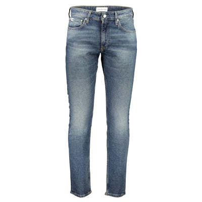Calvin Klein Blauwe Katoenen Herenjeans