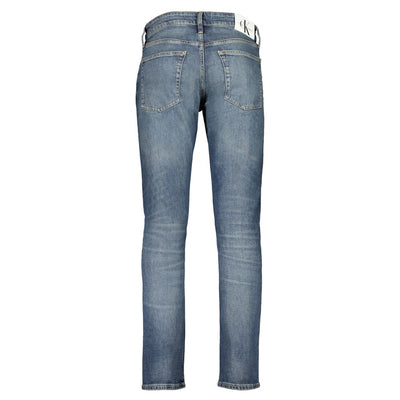 Calvin Klein Blauwe Katoenen Herenjeans