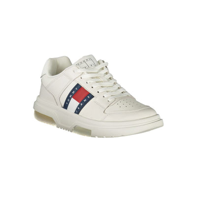 Tommy Hilfiger Witte Leren Dames Sneaker