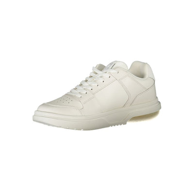 Tommy Hilfiger Witte Leren Dames Sneaker
