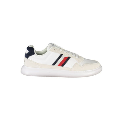Tommy Hilfiger witte leren herensneaker