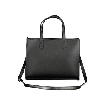 Sac à main en polyéthylène noir Mario Valentino