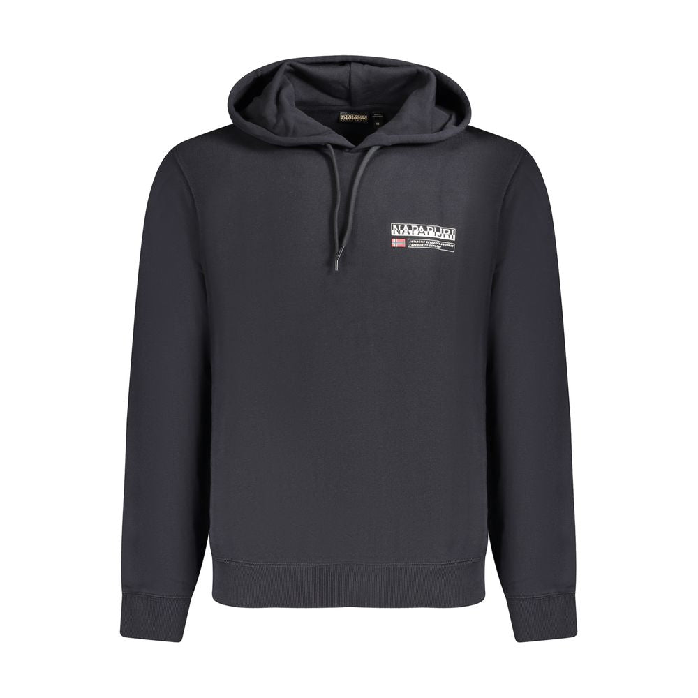 Pull Napapijri en coton noir pour homme