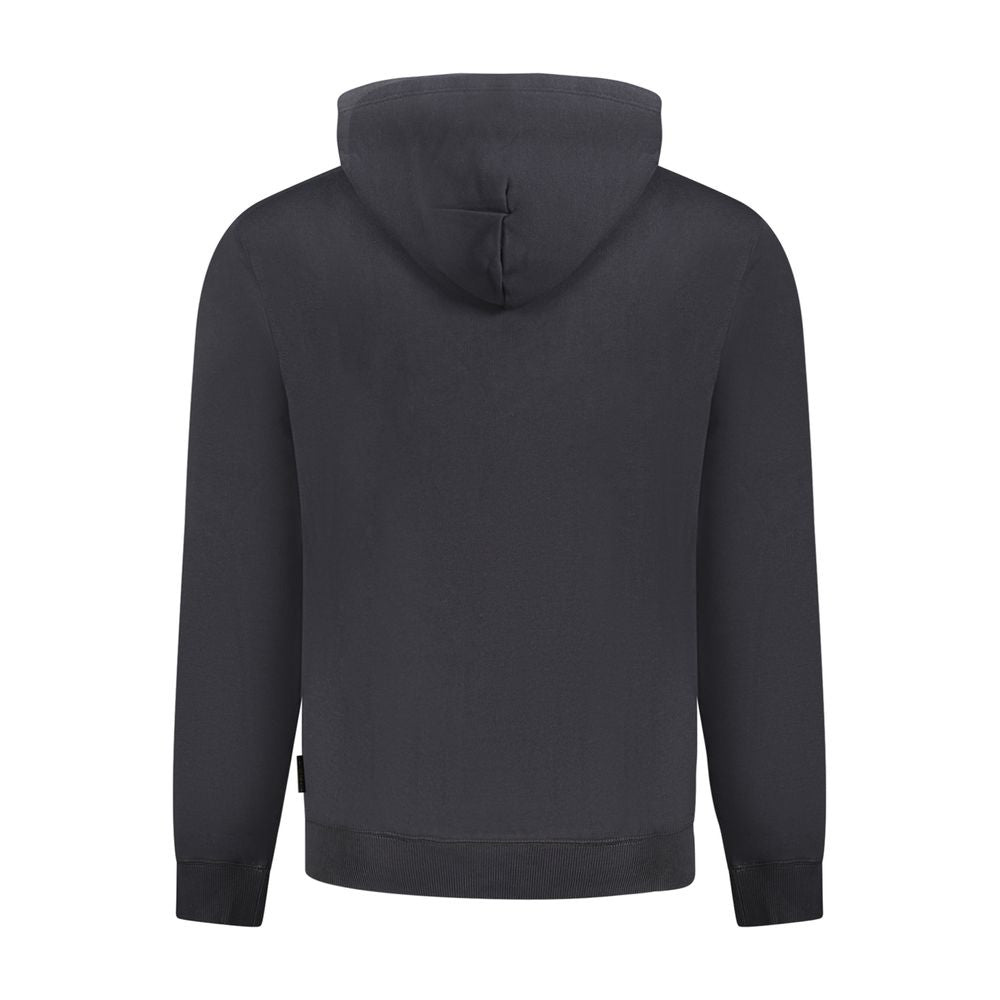 Pull Napapijri en coton noir pour homme