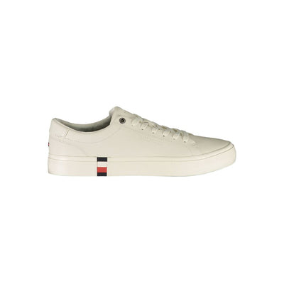 Baskets Tommy Hilfiger en cuir blanc pour homme