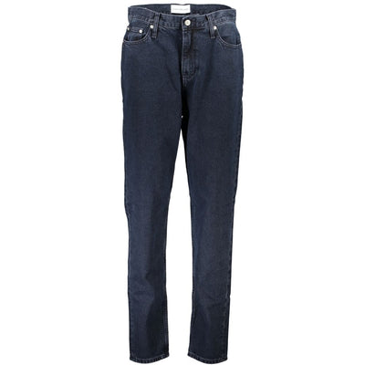 Jean et pantalon en coton bleu Calvin Klein