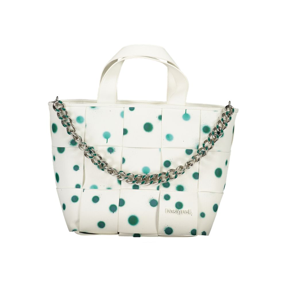 Desigual Witte Polyethyleen Handtas