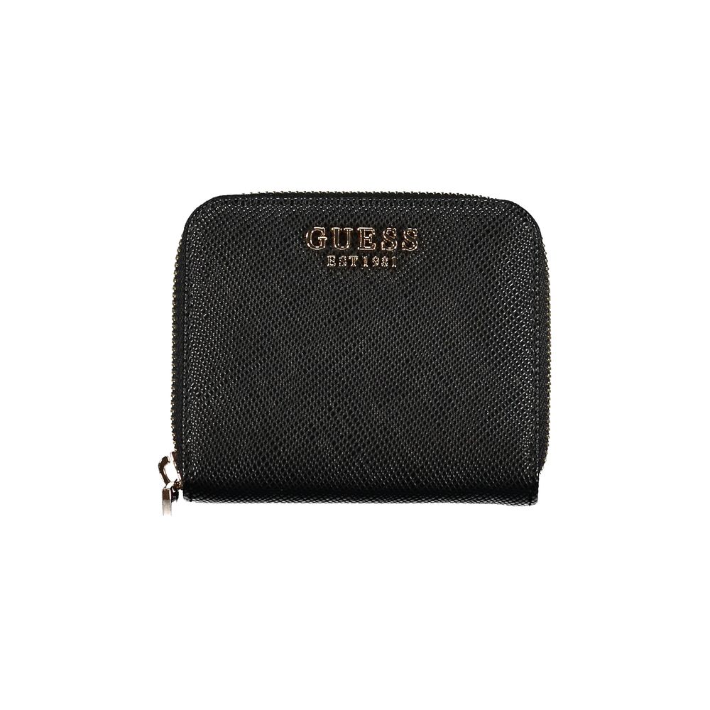 Guess Jeans Zwarte Polyethyleen Portemonnee