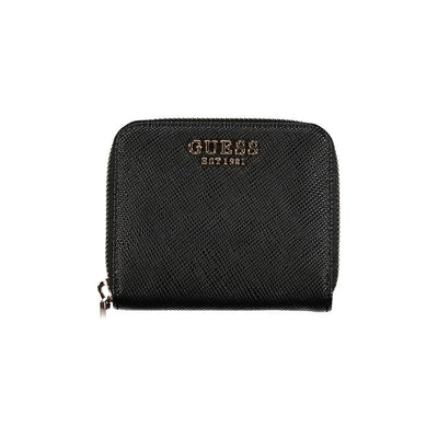 Guess Jeans Zwarte Polyethyleen Portemonnee