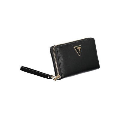Portefeuille Guess Jeans en polyéthylène noir pour femme