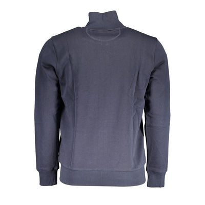 Pull homme en coton bleu La Martina