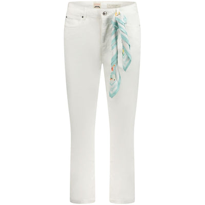 Guess Jeans Witte Lyocell Damesjeans