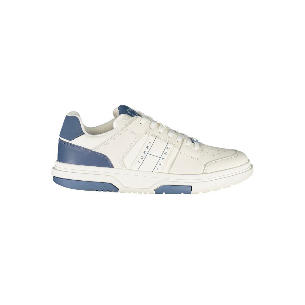 Tommy Hilfiger witte leren herensneaker