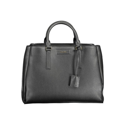Sac à main Calvin Klein noir en polyester recyclé pour femme