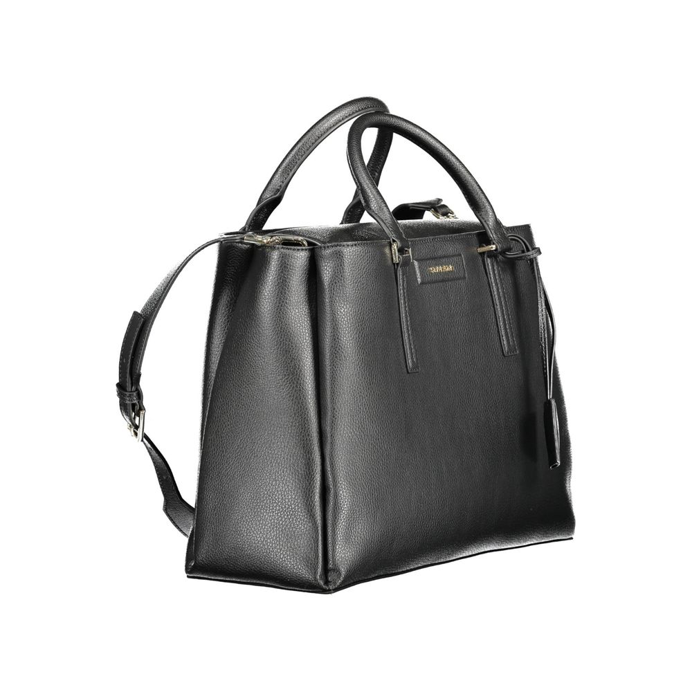 Sac à main Calvin Klein noir en polyester recyclé pour femme