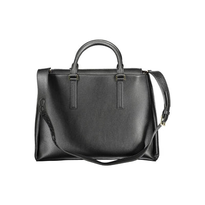 Sac à main Calvin Klein noir en polyester recyclé pour femme