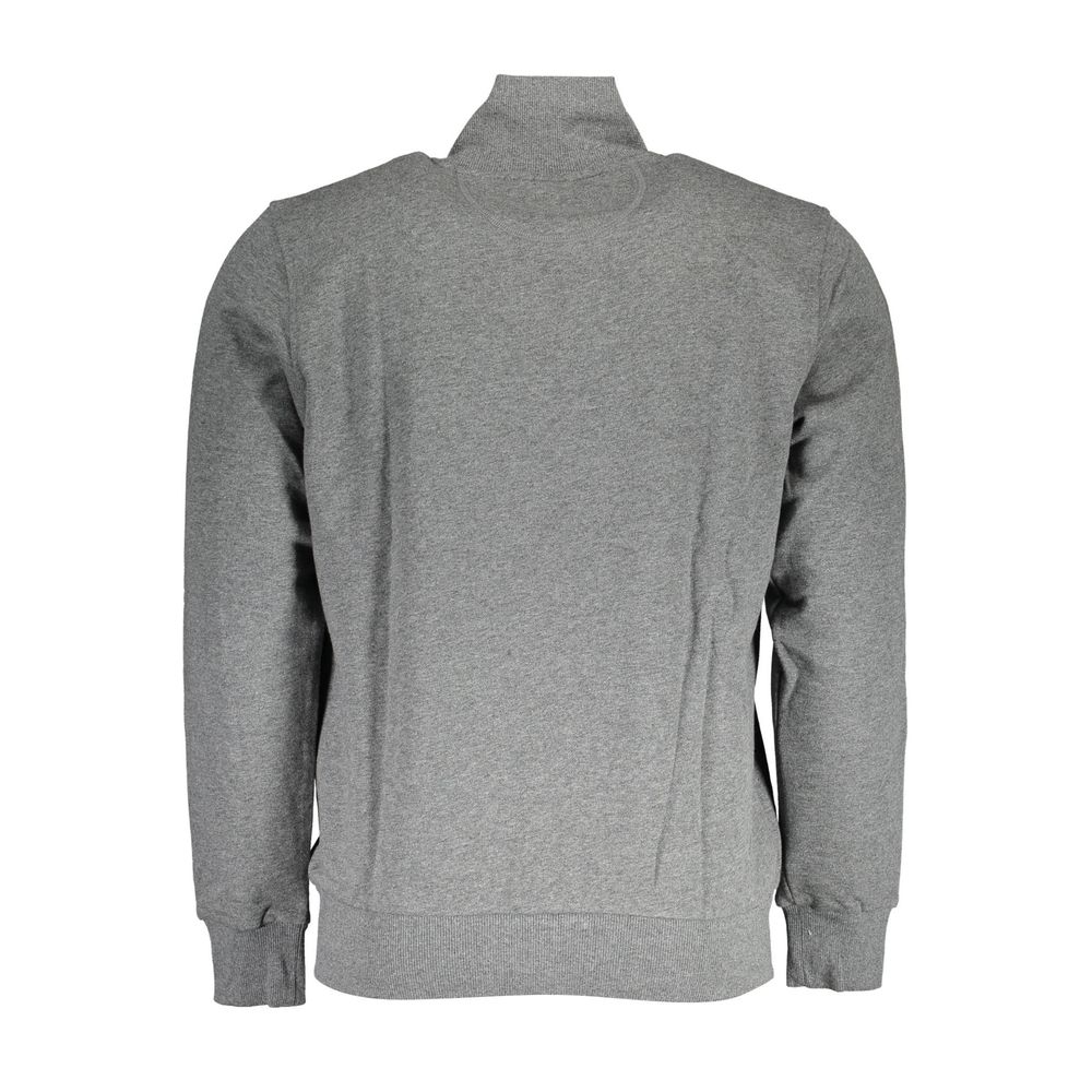 Pull homme en coton gris La Martina