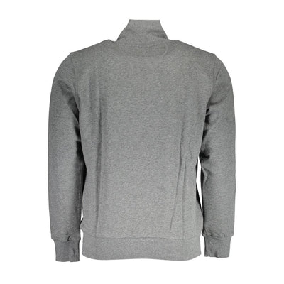 Pull homme en coton gris La Martina
