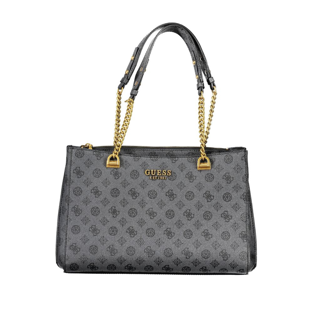 Guess Jeans Zwarte Polyethyleen Handtas