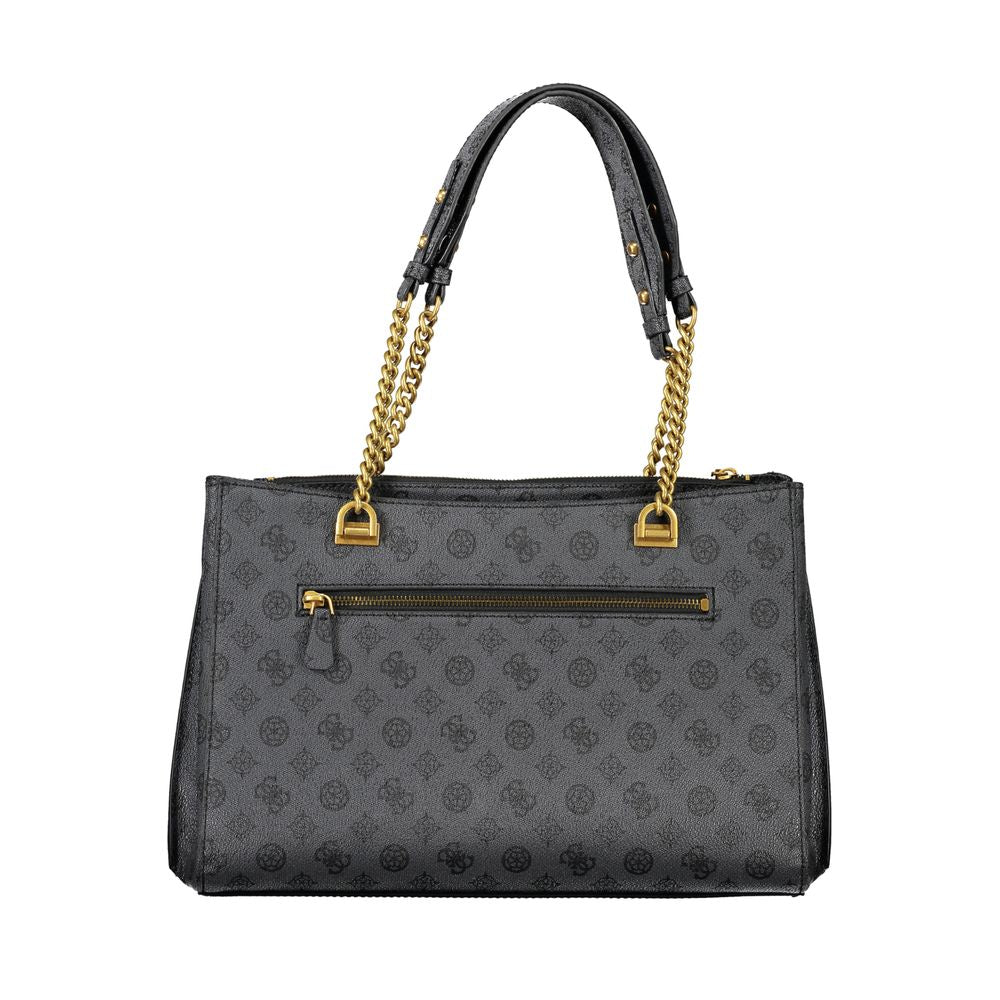 Guess Jeans Zwarte Polyethyleen Handtas