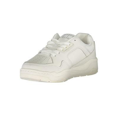 Tommy Hilfiger witte polyester sneaker