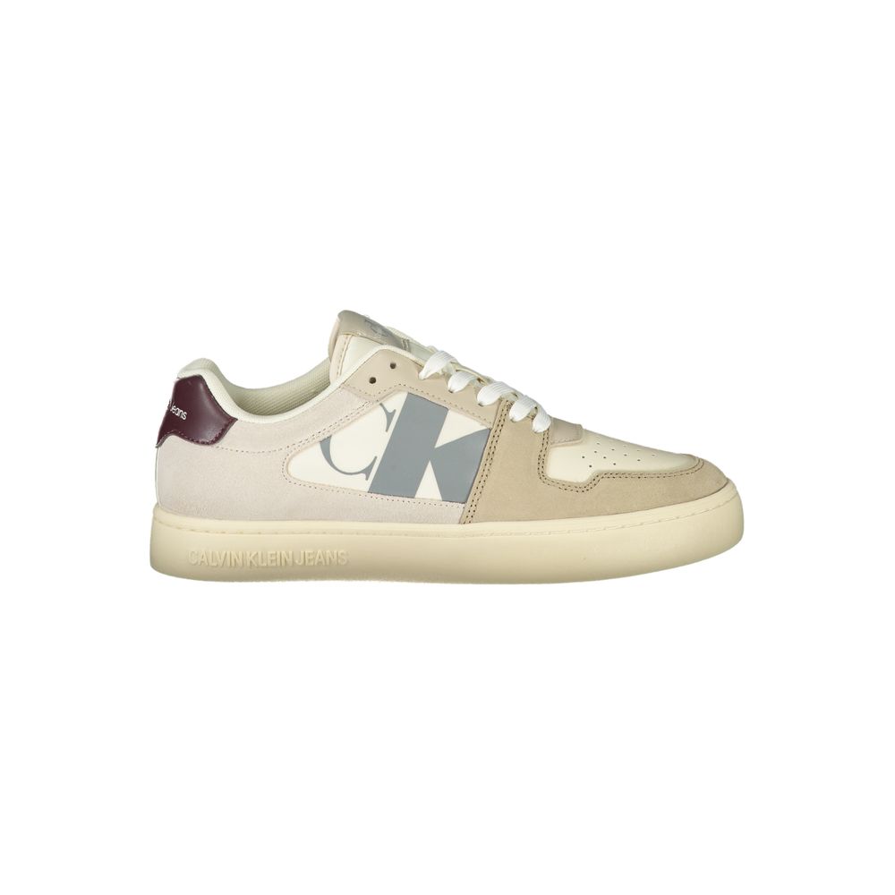 Calvin Klein Beige Polyester Heren Sneaker