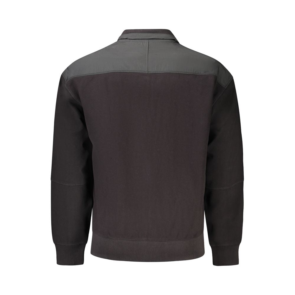 Hugo Boss Zwarte Katoenen Herenjas