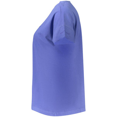North Sails Blue Cotton Women T-Shirt