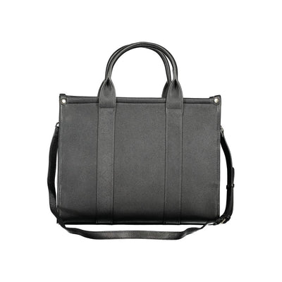 Sac à main en polyéthylène noir Mario Valentino