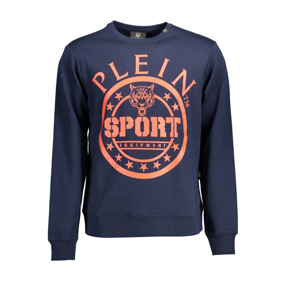 Pull Plein Sport en coton bleu pour homme