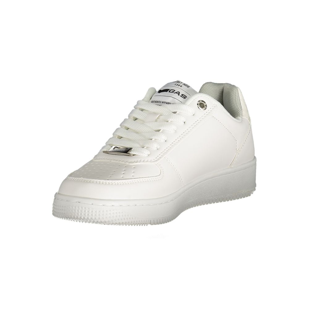 Baskets Gas blanches en polyester pour femmes