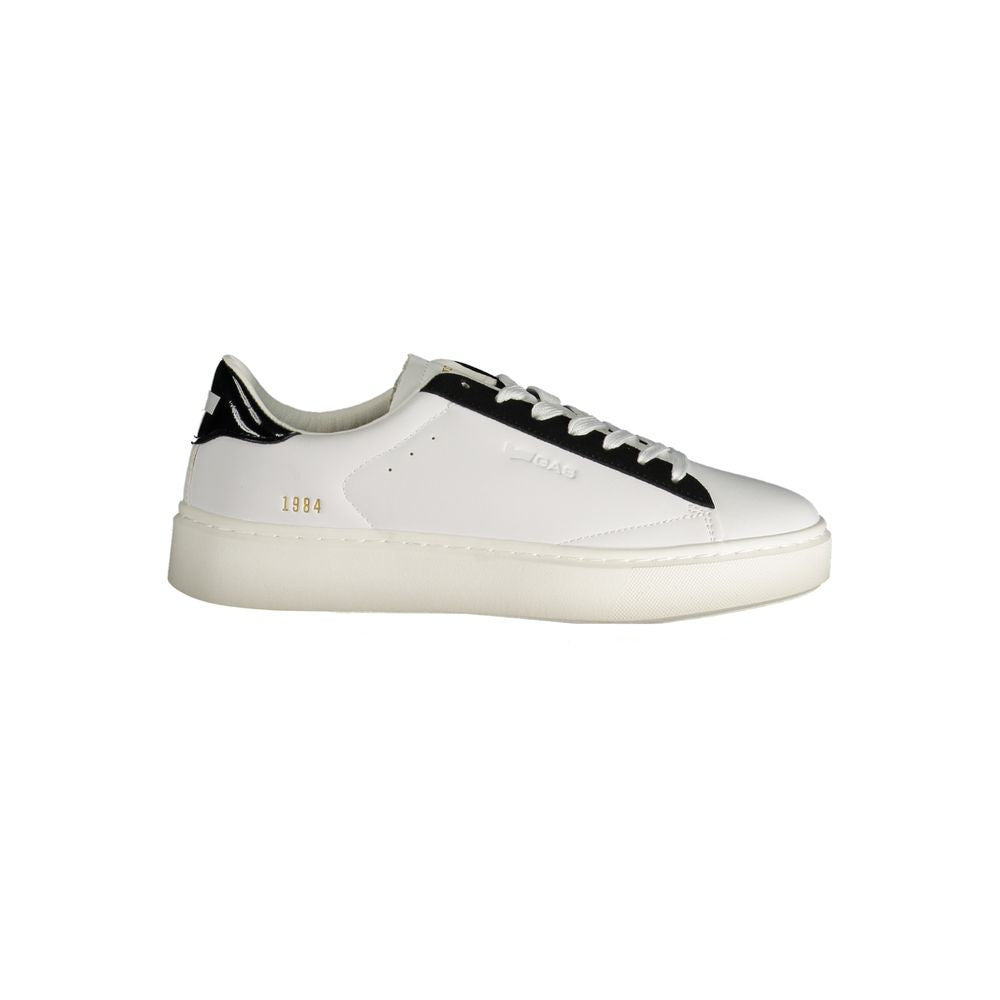 Baskets Gas blanches en polyester pour femmes