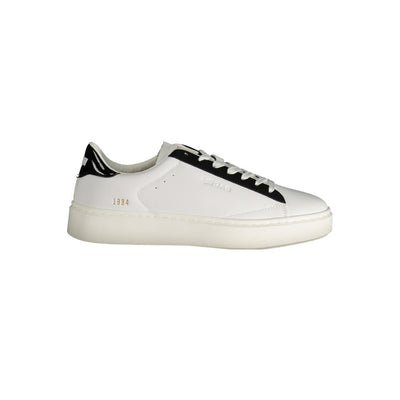 Baskets Gas blanches en polyester pour femmes