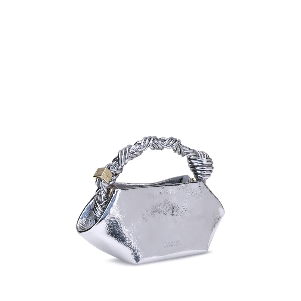 Sac à main Ganni Metallic Bou