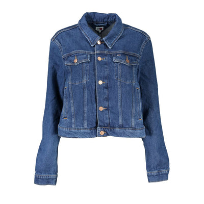 Tommy Hilfiger Blauw Katoenen Damesjack