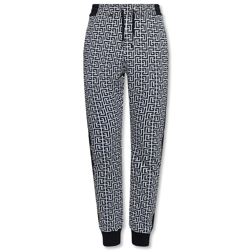 Balmain zwarte katoenen jeans en broek