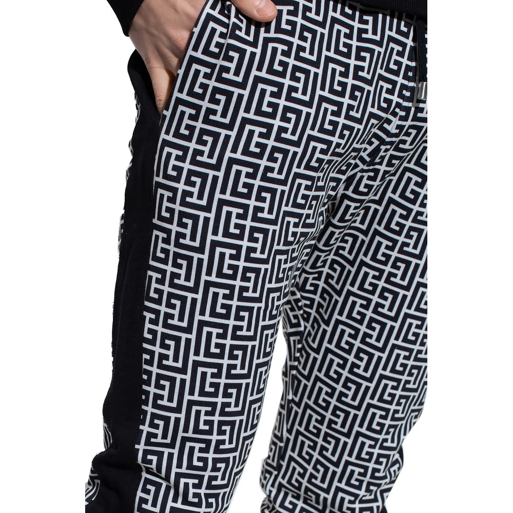Balmain zwarte katoenen jeans en broek