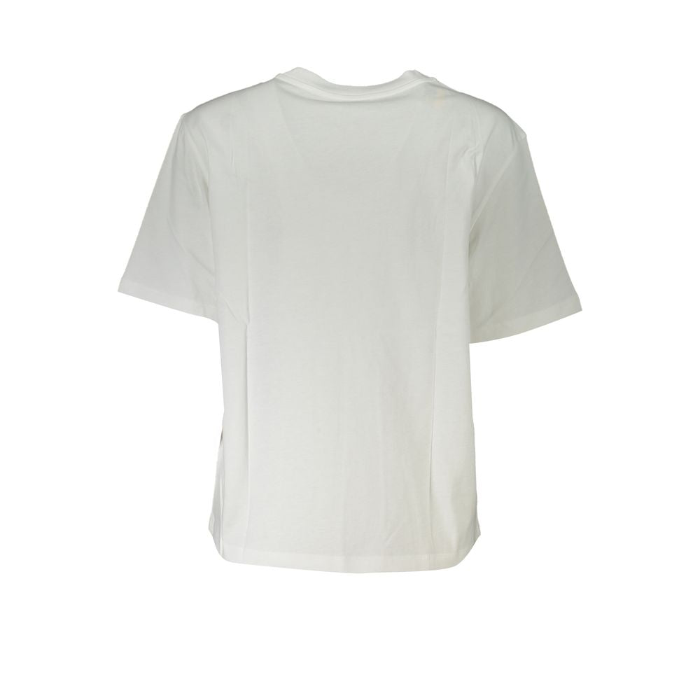 Patrizia Pepe wit katoenen dames T-shirt