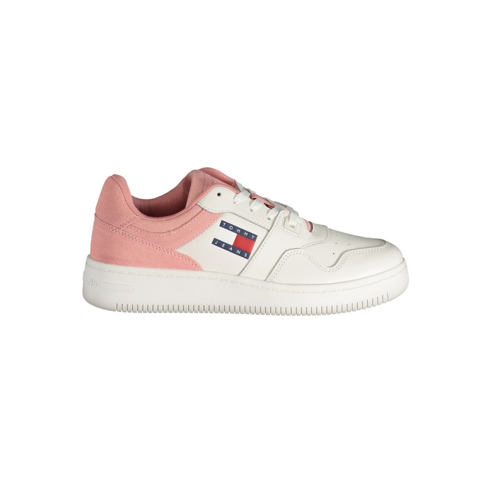 Tommy Hilfiger roze polyester sneaker