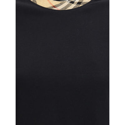 Burberry Check crew neck T-Shirt