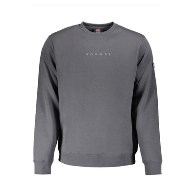 Pull homme en coton gris Norvège 1963
