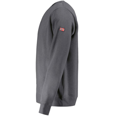 Pull homme en coton gris Norvège 1963