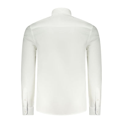 North Sails White Cotton Men Shirt