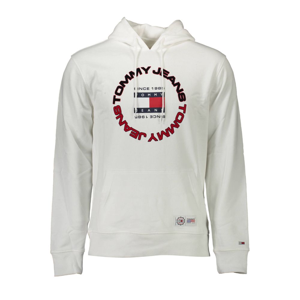 Pull Tommy Hilfiger en coton blanc pour homme