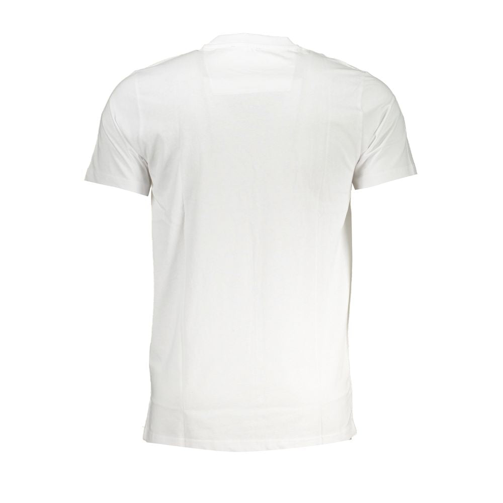 Camiseta de algodón blanca Cavalli Class