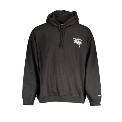 Pull Tommy Hilfiger en coton noir pour homme