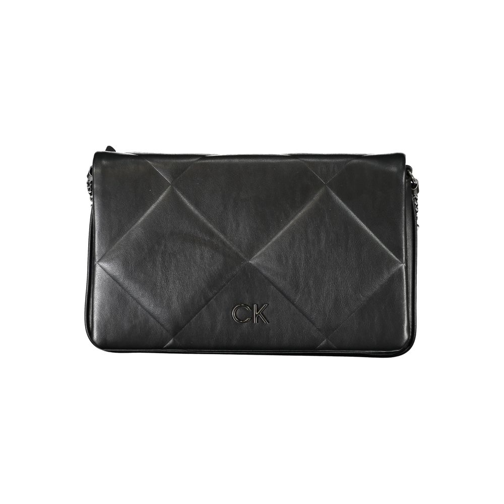 Calvin Klein Zwarte Polyester Handtas