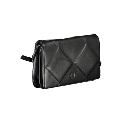 Calvin Klein Zwarte Polyester Handtas