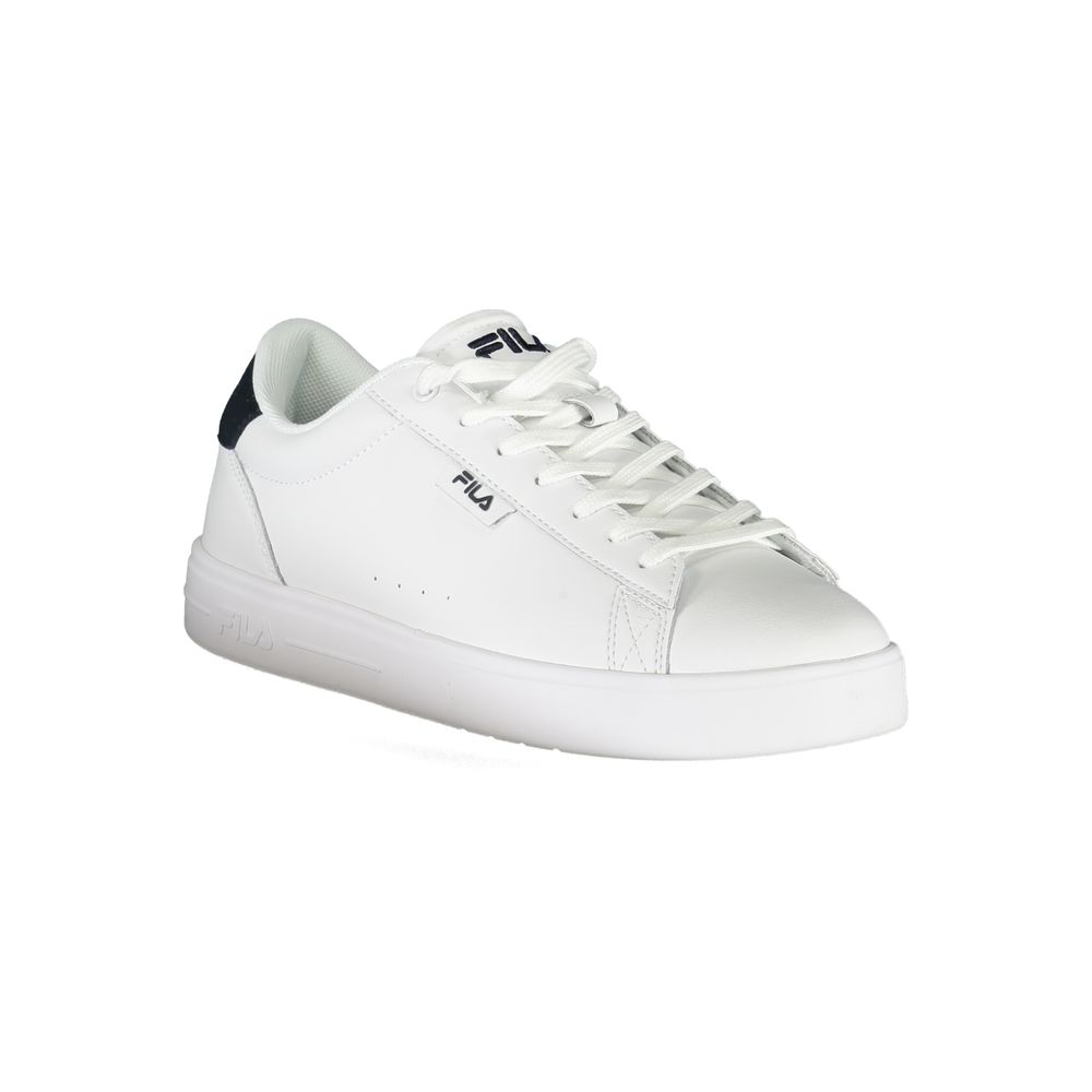 Baskets Fila Classic blanches avec détails contrastés