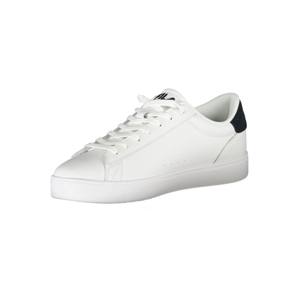 Baskets Fila Classic blanches avec détails contrastés